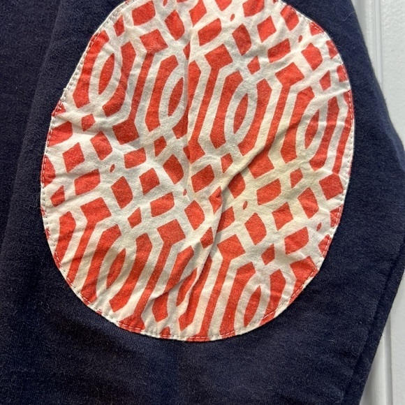 Simply Southern 1/2 zip pullover sweat w coral - Picture 3 of 6